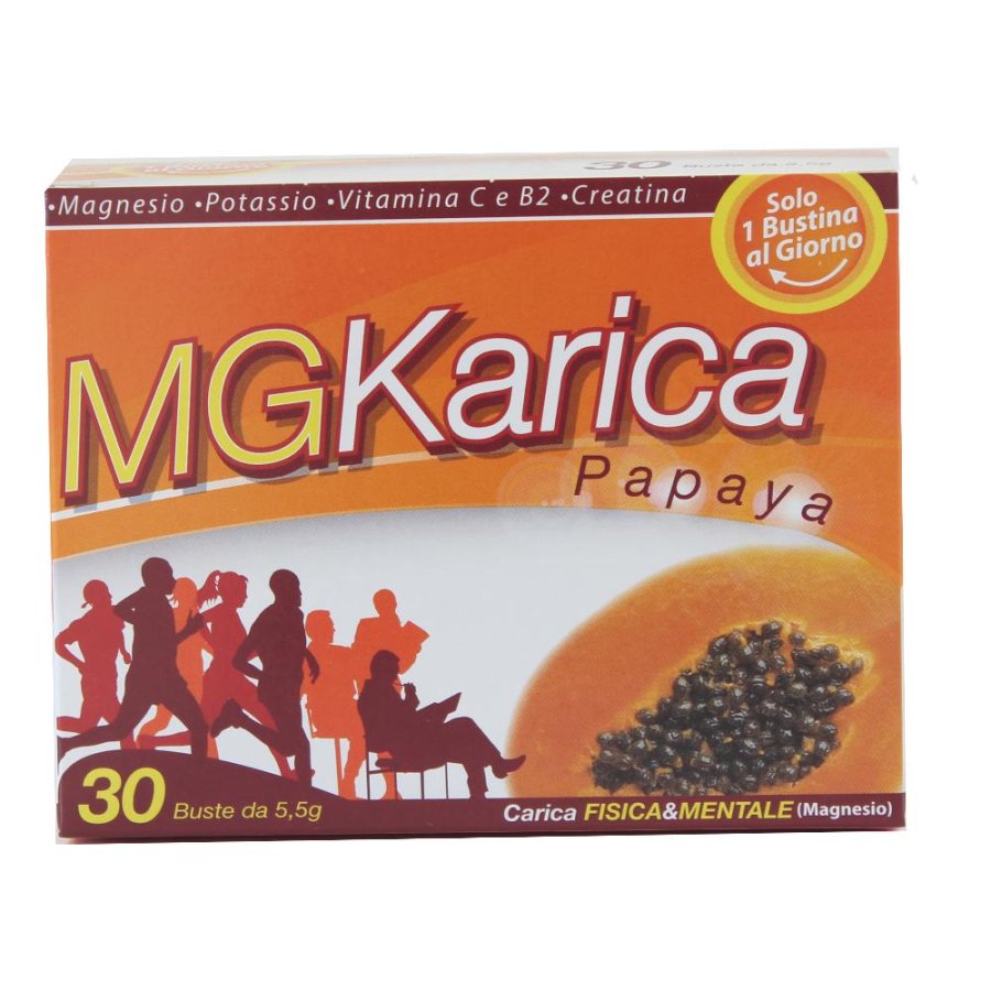 EFAS MG Karica Papaya Integratore Alimentare Stanchezza Fisica e Mentale 30 bustine EFAS MG Karica Papaya Integratore Alimentare Stanchezza Fisica e Mentale 30 bustine
