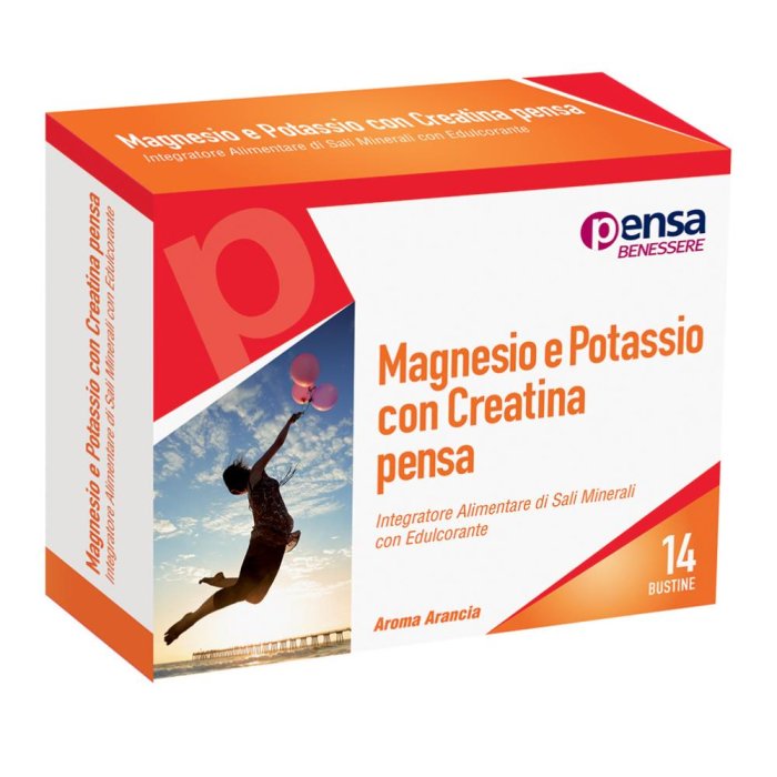 Pensa Pharma Magnesio E Potassio Con Creatina Arancia Pensa 14 Bustine