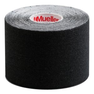 Kinesiotaping 5 m x 5 cm nero nastro kinesiologico per sport e riabilitazione