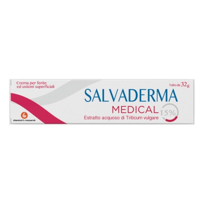Salvaderma Medical Crema 15% + 1% Trattamento Dermatologico Lenitivo per Pelle Secca e Irritata
