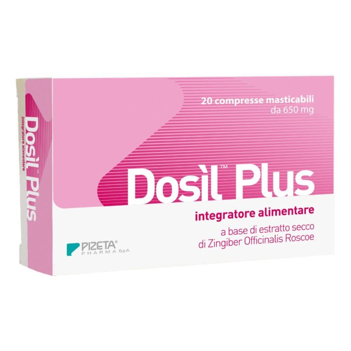 Pizeta Pharma Dosil Plus 20 Compresse Masticabili