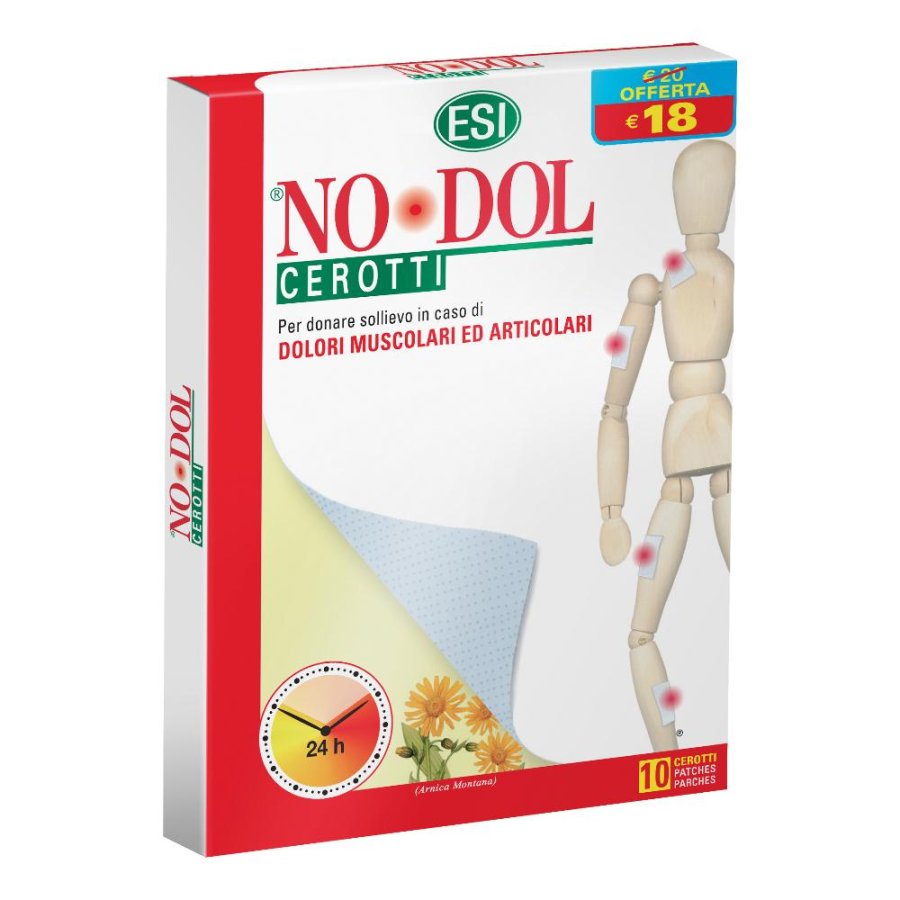 Esi No Dol Cerotti Dolori Muscolari Articolari Contratture 10 Cerotti