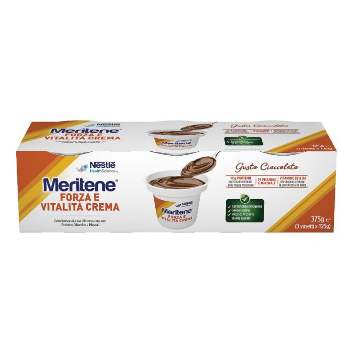 Meritene Creme Cioccolato 3 X 125 G