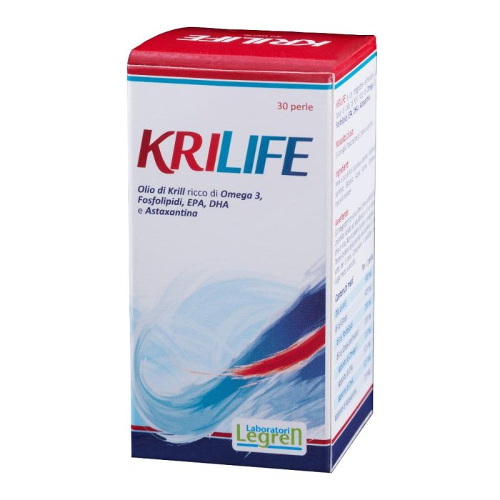 Laboratori Legren Krilife Integratore Alimentare 30 Perle