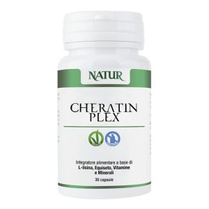 Cheratin Plex Natur Integratore Capelli e Unghie 30 Capsule Rinforzanti alla Cheratina