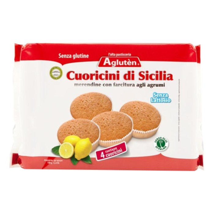 AGLUTEN CUORICINI SICILIA 150G