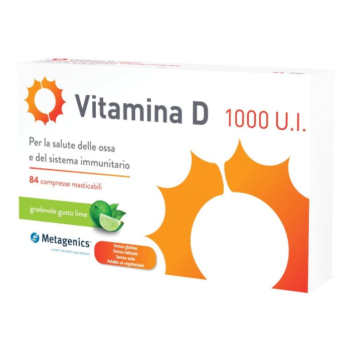Metagenics Vitamina D 1000 U.I. 84 Compresse