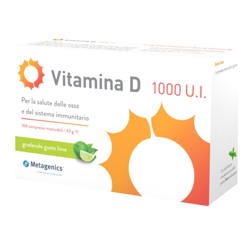 Vitamina D 1000 U.I. 43 g 168 compresse
