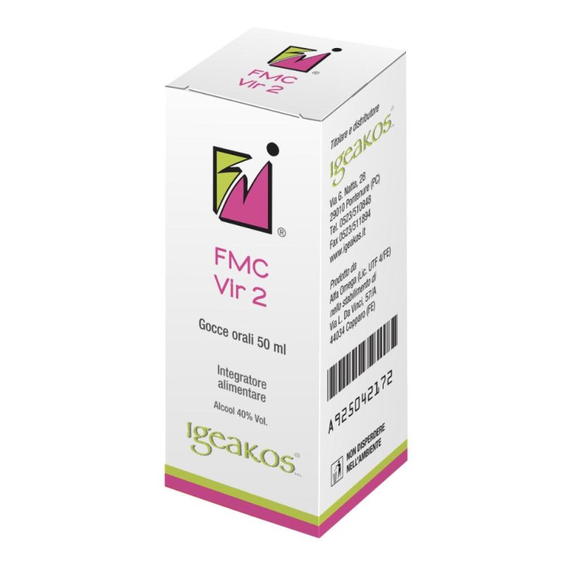 FMC Vir Gocce 50 ml Integratore Alimentare in Gocce per le Difese Immunitarie
