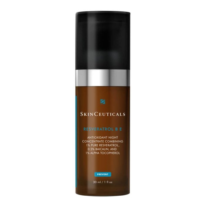 Skinceuticals Resveratrol B E Siero Viso Antiossidante Notte al Resveratrol Linea Communs 30 ml