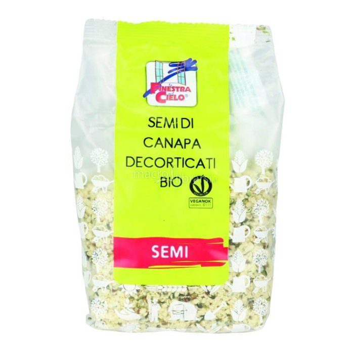 La Finestra Sul Cielo Semi di Canapa Decorticati BIO 250g