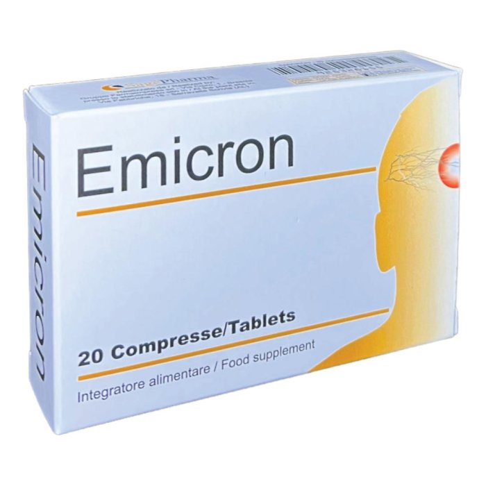 Emicron Integratore Alimentare Emicrania 20 Compresse