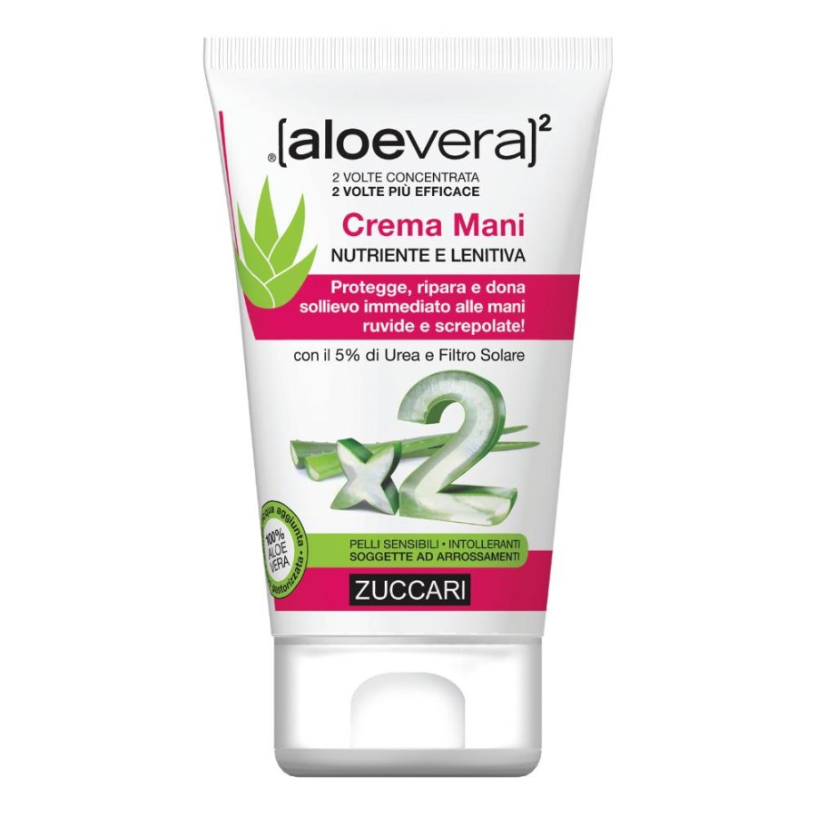 Zuccari Aloevera2 Crema Mani Nutriente E Lenitiva 50 ml Zuccari Aloevera2 Crema Mani Nutriente E Lenitiva 50 ml