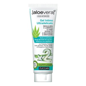 Zuccari aloevera2 Gel d'Aloe Trattamento Intimo Lenitivo Lubrificante 80ml