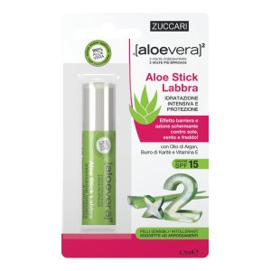 Zuccari Aloevera2 Aloe Stick Labbra Spf 15 Idratazione Intensiva 5,7 ml