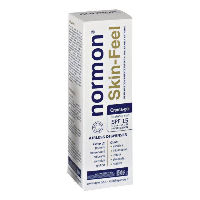 Normon Skin Feel Crema 50 ml Crema Idratante Viso e Corpo per Pelle Secca e Sensibile