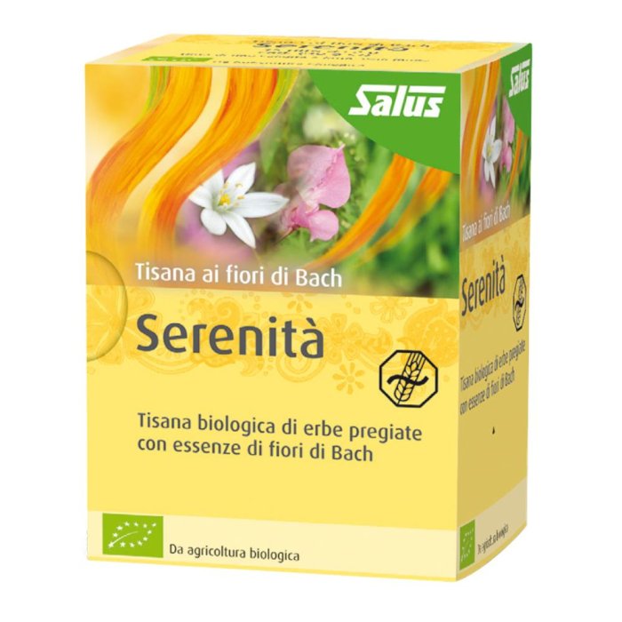 Tisana Fiori di Bach Serenità 15 filtri - tisana rilassante con fiori di Bach per calma e benessere serale