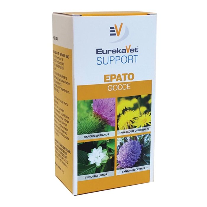 Epato Vetcare Phyto Gocce 50 ml Integratore Epatico per Cani e Gatti