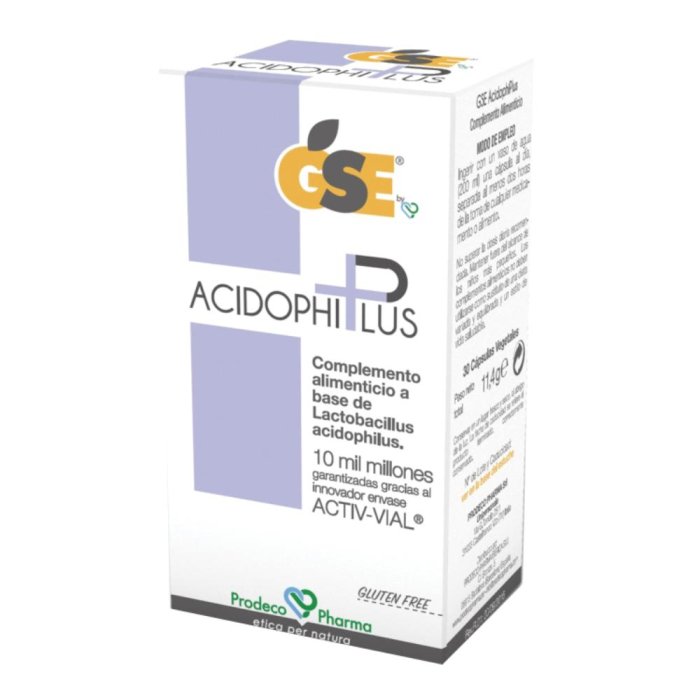 Prodeco Pharma Gse Acidophiplus 30 Capsule