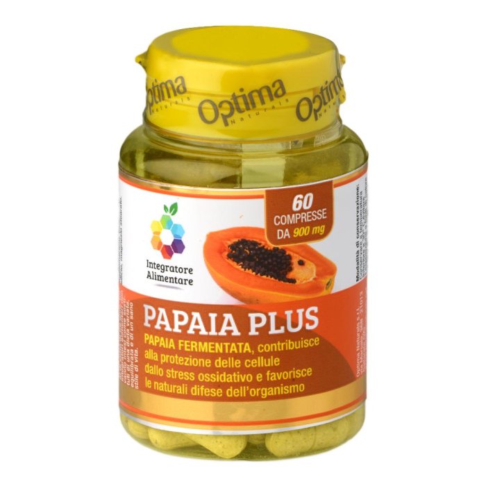 Optima Naturals Colours Of Life - Papaia Plus Integratore Difesa 60 Compresse