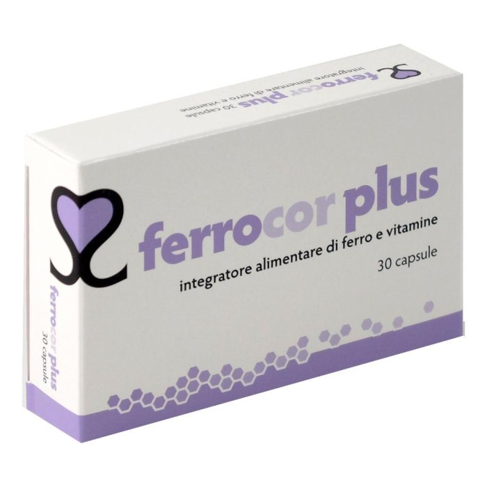 Essecore Ferrocor Plus Integratore Alimentate Di Ferro E Vitamine 30 Capsule