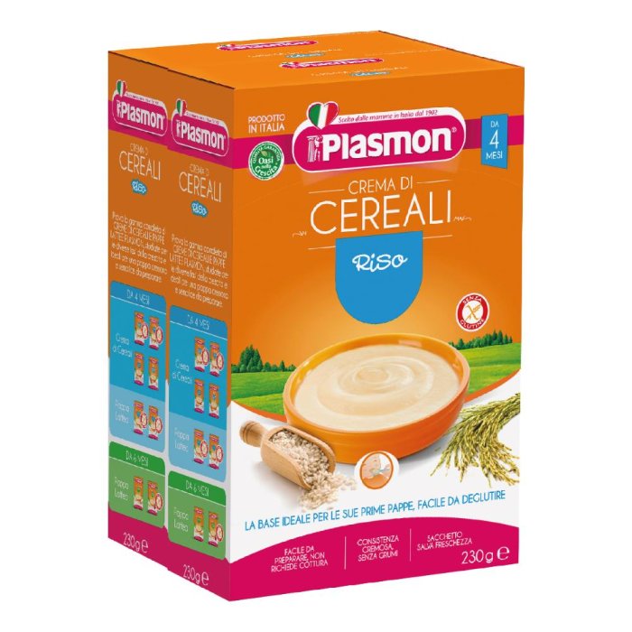 PLASMON CEREALI RISO 2X230G