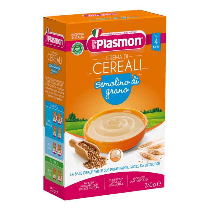 PLASMON CEREALI SEMOLINO 2X230G