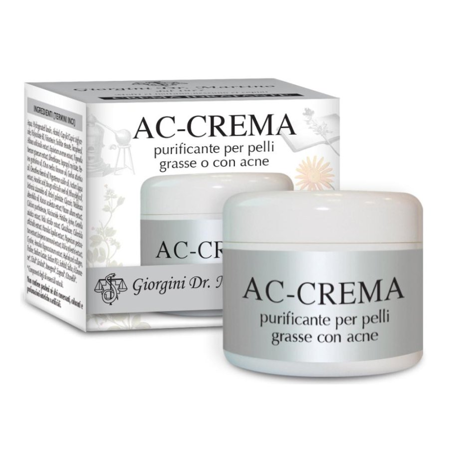  Ac-Crema Pelli Grasse O Con Acne Dr. Giorgini 50ml