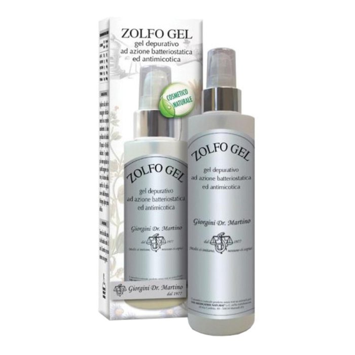 Gel allo Zolfo Giorgini 125 ml – Trattamento Purificante per Pelle Impura e Grassa