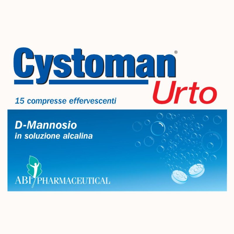 ABI Pharmaceutical  Benessere Urinario Cystoman Urto 15 Compresse Effervesc