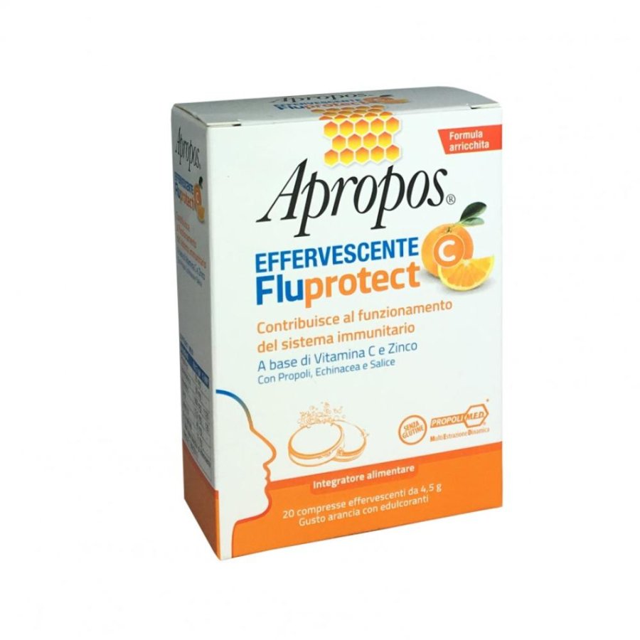 Apropos Difese Immunitarie Fluprotect 20 Compresse Effervescenti Apropos Difese Immunitarie Fluprotect 20 Compresse Effervescenti