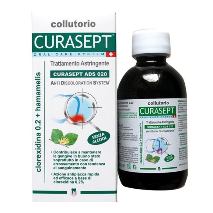 Curaden Curasept Astringente 0,20 ADS Flacone 200 ml