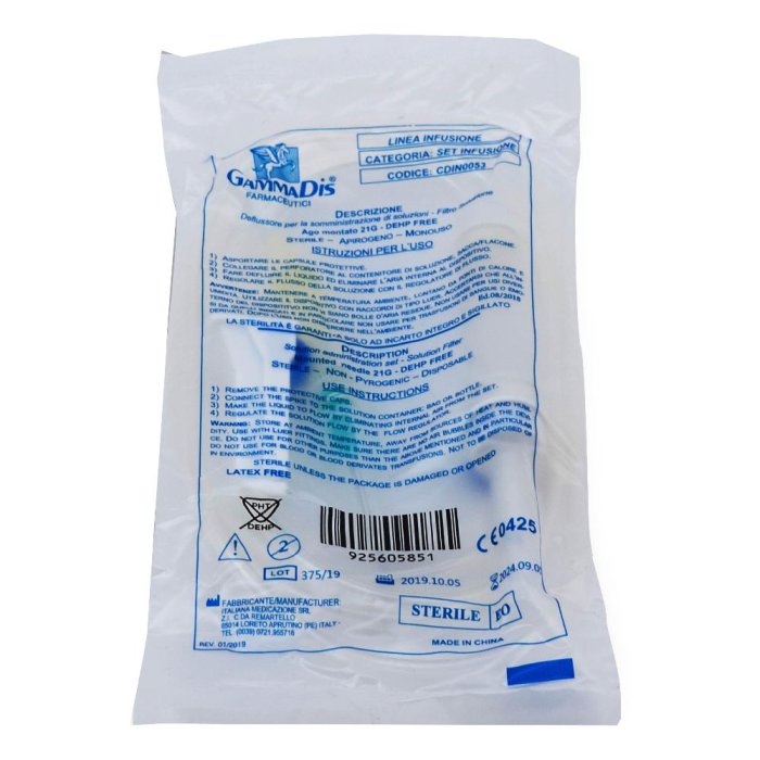 Gammadis Farmaceutici Deflussore Con Ago 