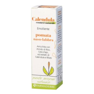 Farmaderbe Calendula Pomata Protettiva Naso Labbra 10 ml