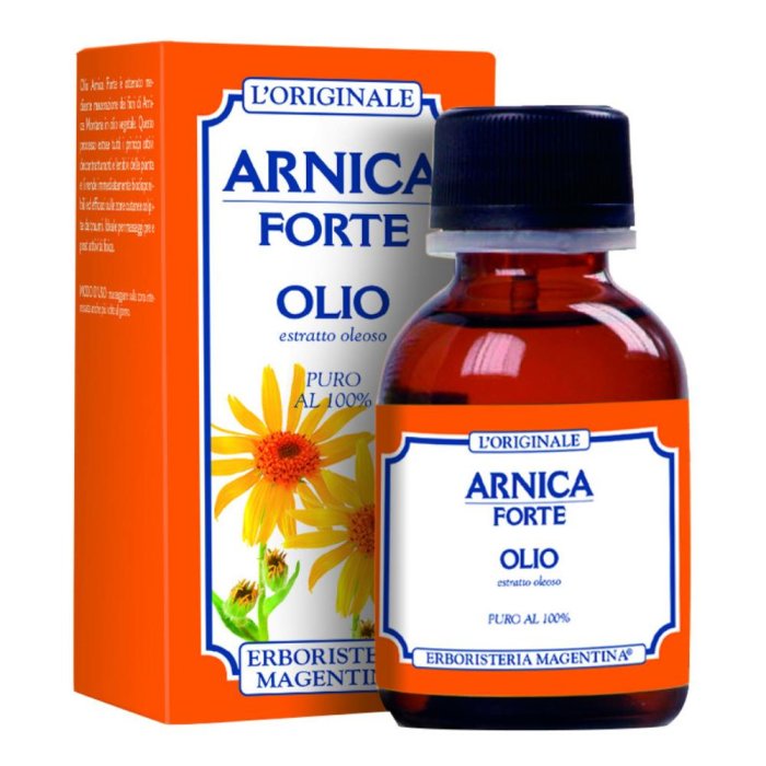 Erboristeria Magentina Arnica Forte Olio Puro 100% 50 ml