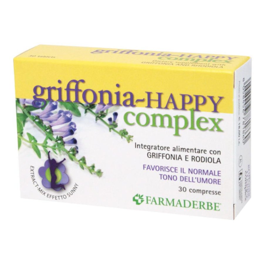 Farmaderbe Griffonia Happy Complex 30 Compresse
