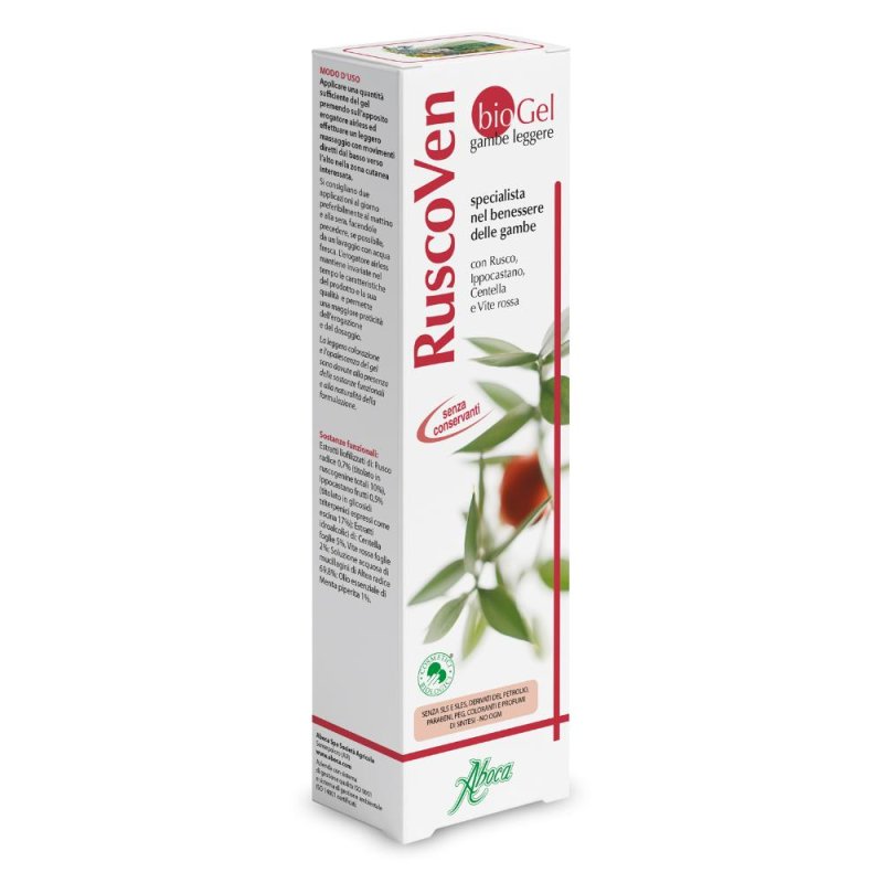Aboca Ruscoven BioGel Gambe e Microcircolo 100 ml