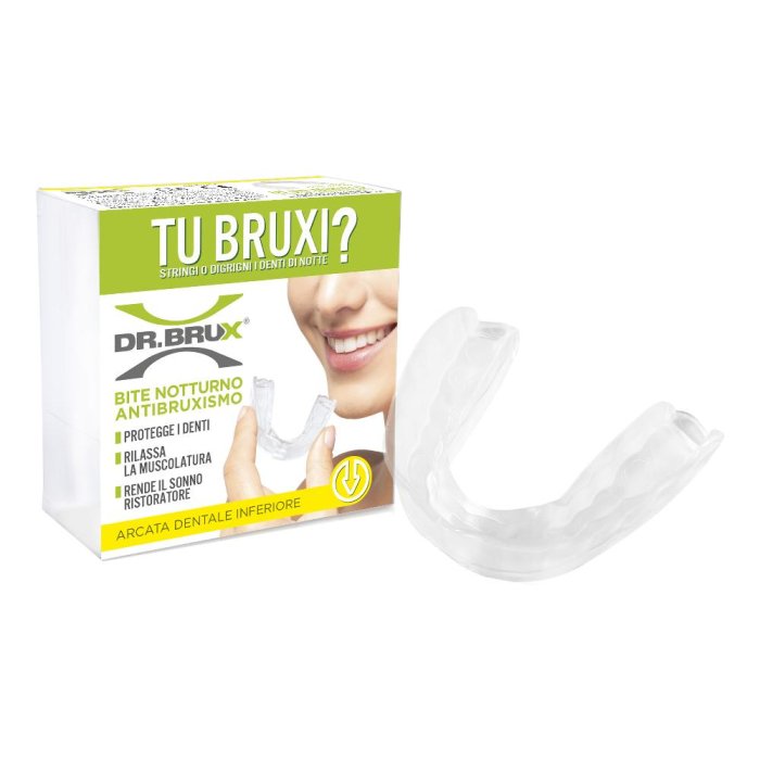 Dr. Brux Bite Dentale Arcata Inferiore Notte Modellante