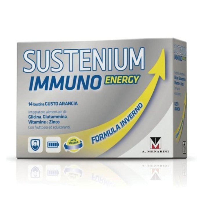 Sustenium Immuno Energy Integratore Alimentare 14 Buste Arancia