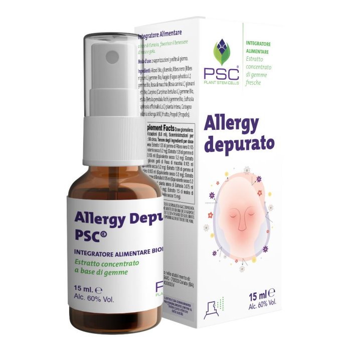 Forza Vitale Italia Psc Allergy Depurato Spray 15 Ml
