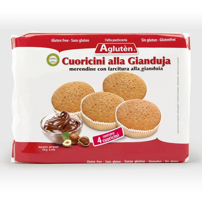 Nove Alpi Agluten Cuoricini Gianduja 150 G