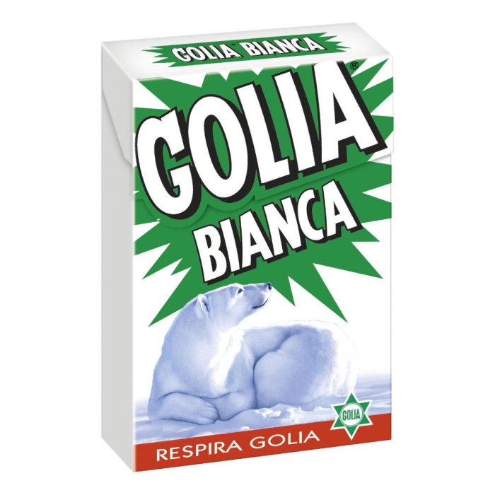 Golia Bianca Caramelle Liquirizia/Menta 49g 