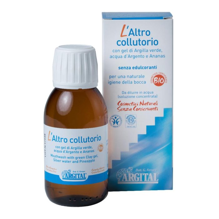 Argital LAltro Collutorio 100 ml - collutorio naturale antiplacca lenitivo e protettivo gengive