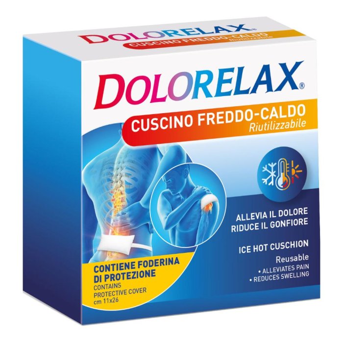 Dolorelax Med Ice Hot Cuscino Terapia Caldo-Freddo 11 x 26 cm 1 Pezzo