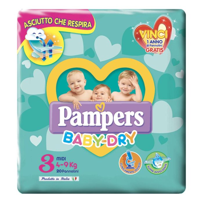 PAMPERS BD DOWNCOUNT MINI 24PZ