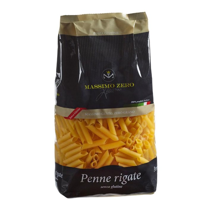 Massimo Zero Penne Rigate Pasta Senza Glutine 1Kg
