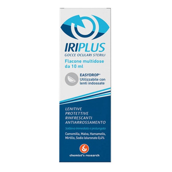 Chemist's Research Iriplus Gocce Oculati Sterili 10 ml