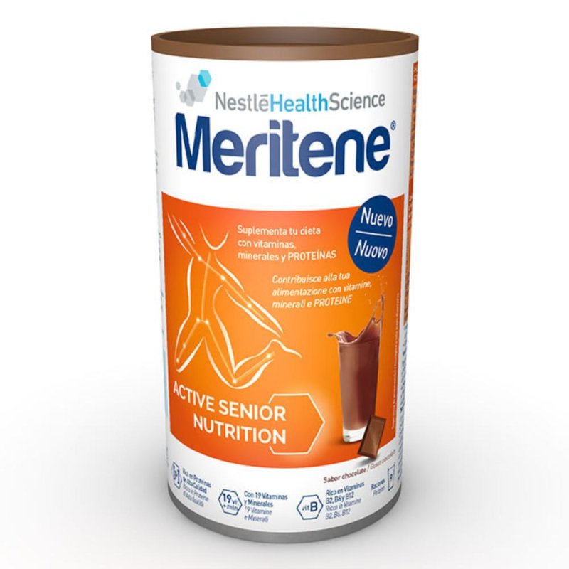Nestlé Meritene Proteine Vitamine Minerali Cioccolato 270 g