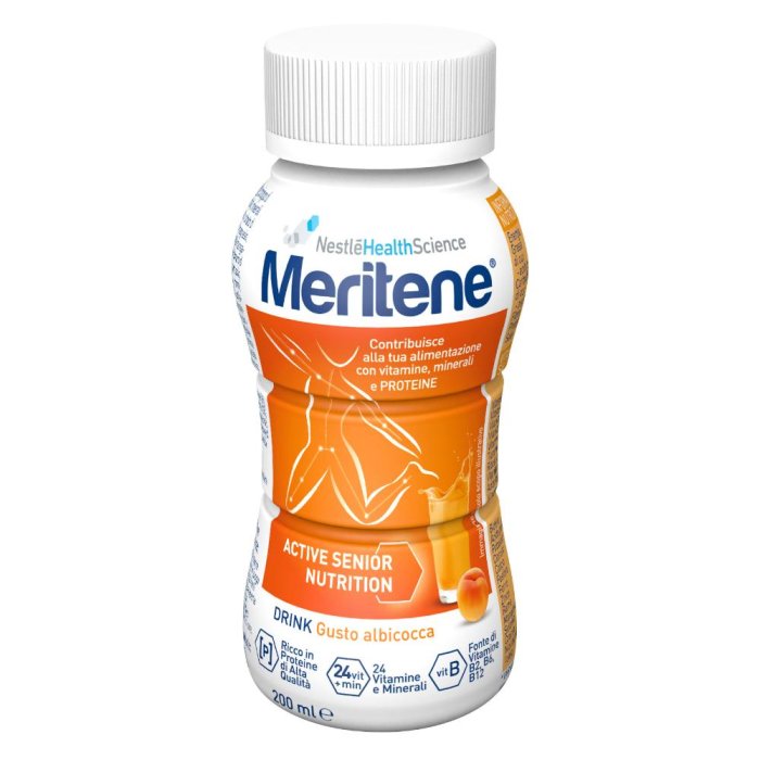 Meritene Drink Albicocca Alimento Iperproteico 200 ml