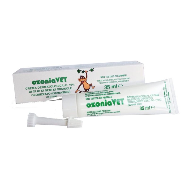 Innovares OzoniaVET Crema Dermatologica Veterinaria Benessere Cute nell'Animale 35ml